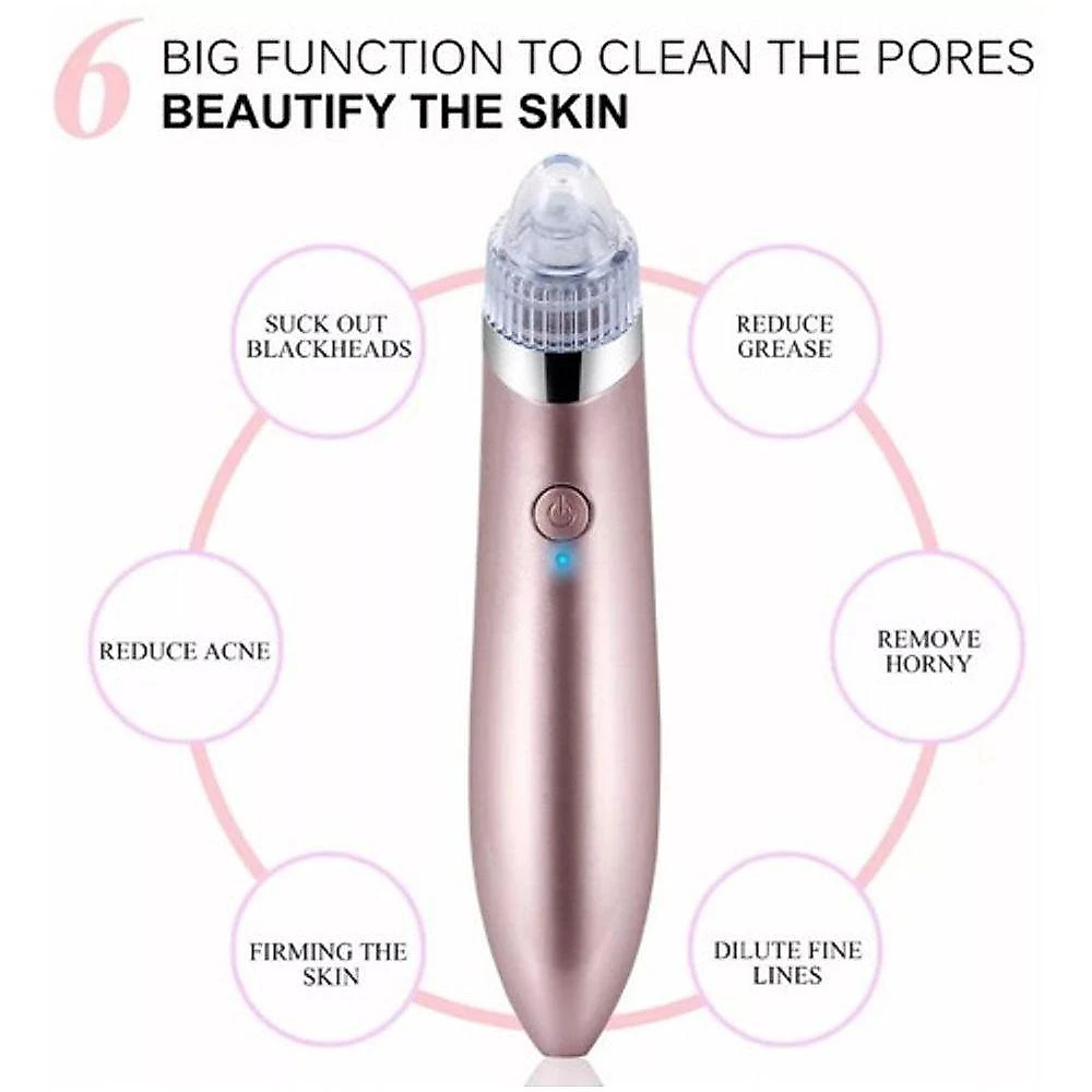 Máquina Sucção A Vácuo Remove Cravo Aparelho Acne Cleaning