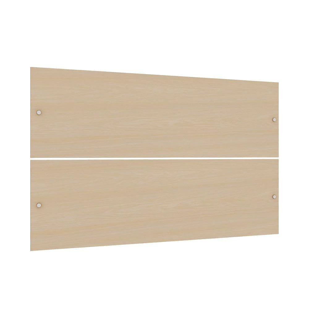 Painel Cabeceira Casal Alpes Paris MDP Suede Carvalho Luciane Móveis 145CM