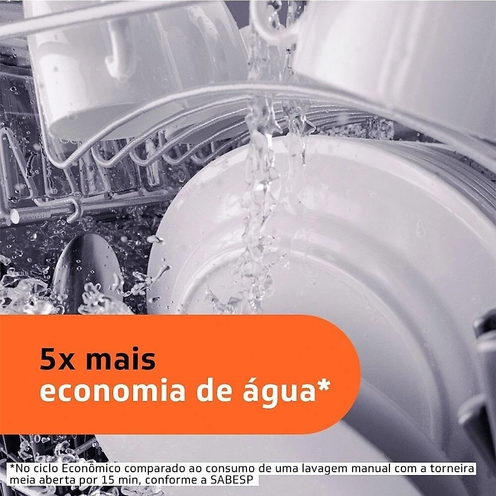 Lava-Louças Brastemp 8 Serviços, Branca BLF08BB - 110 Volts