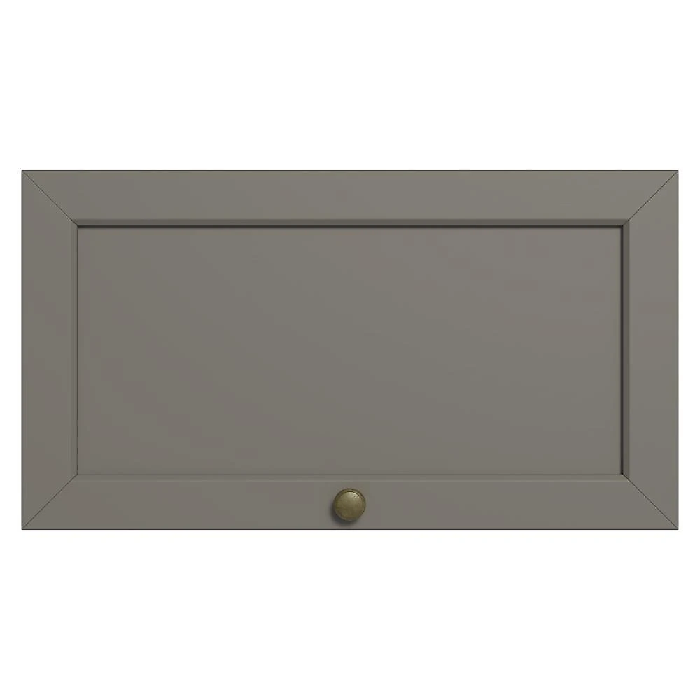Armário aéreo 60 cm 1 porta basculante rustic/cinza vik madesa