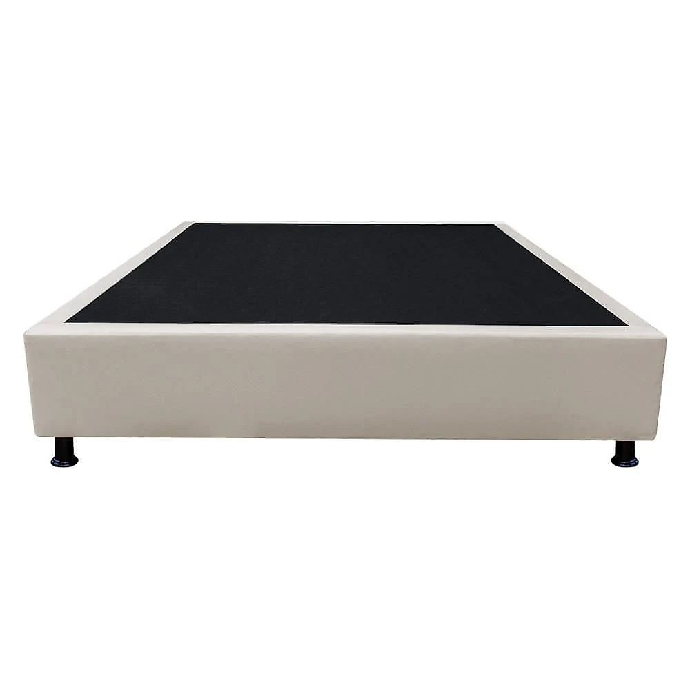 Base Box Para Cama Casal 138x188cm Liz S05 Sintético Bege - Mpozenato