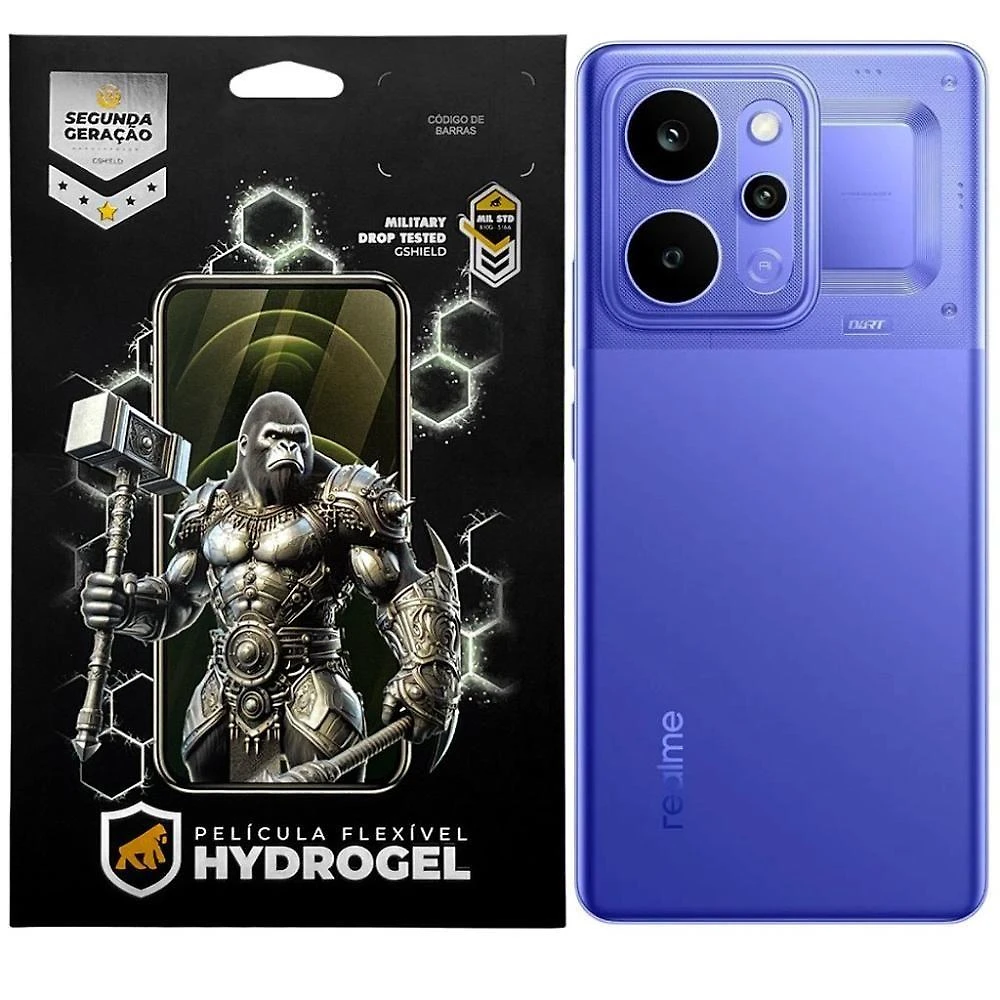 Película Traseira Gshield Realme Narzo Power Hydrogel Hd com Revestimento Oleofóbico