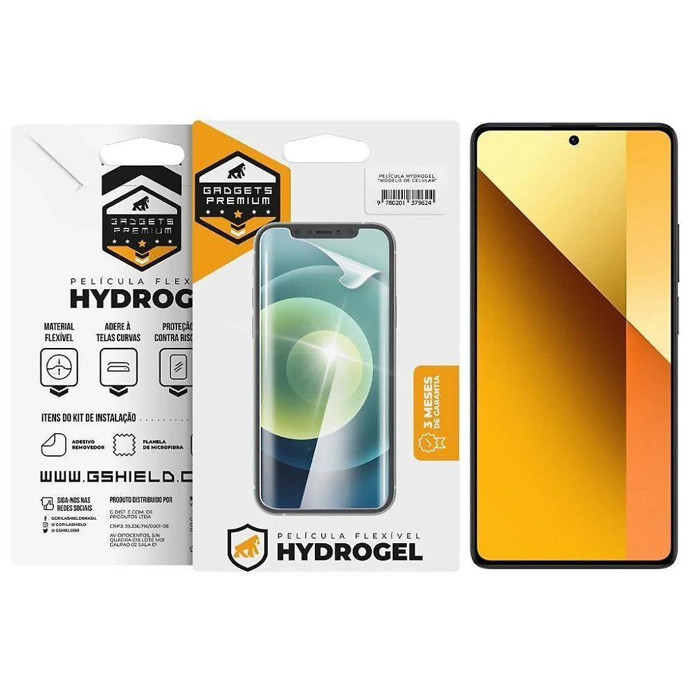 Película Para Redmi Note 13 5g - Hydrogel Hd - Gshield