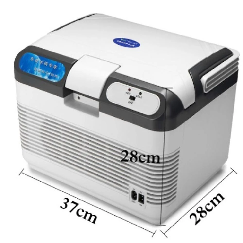 Geladeira Mini Cooler Portátil 1 Porta 12L com Função 2 em 1 Branco 12V