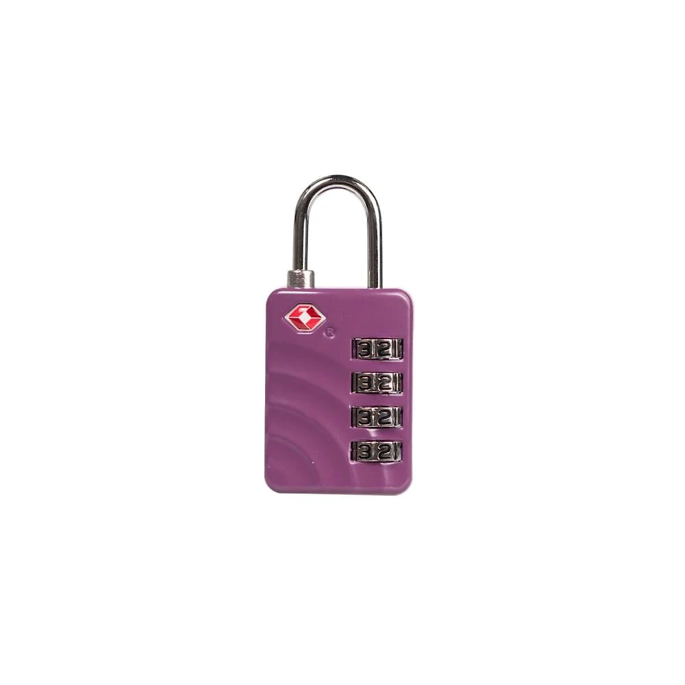 Cadeado para Mala TSA com Segredo 4  Dígitos Roxo