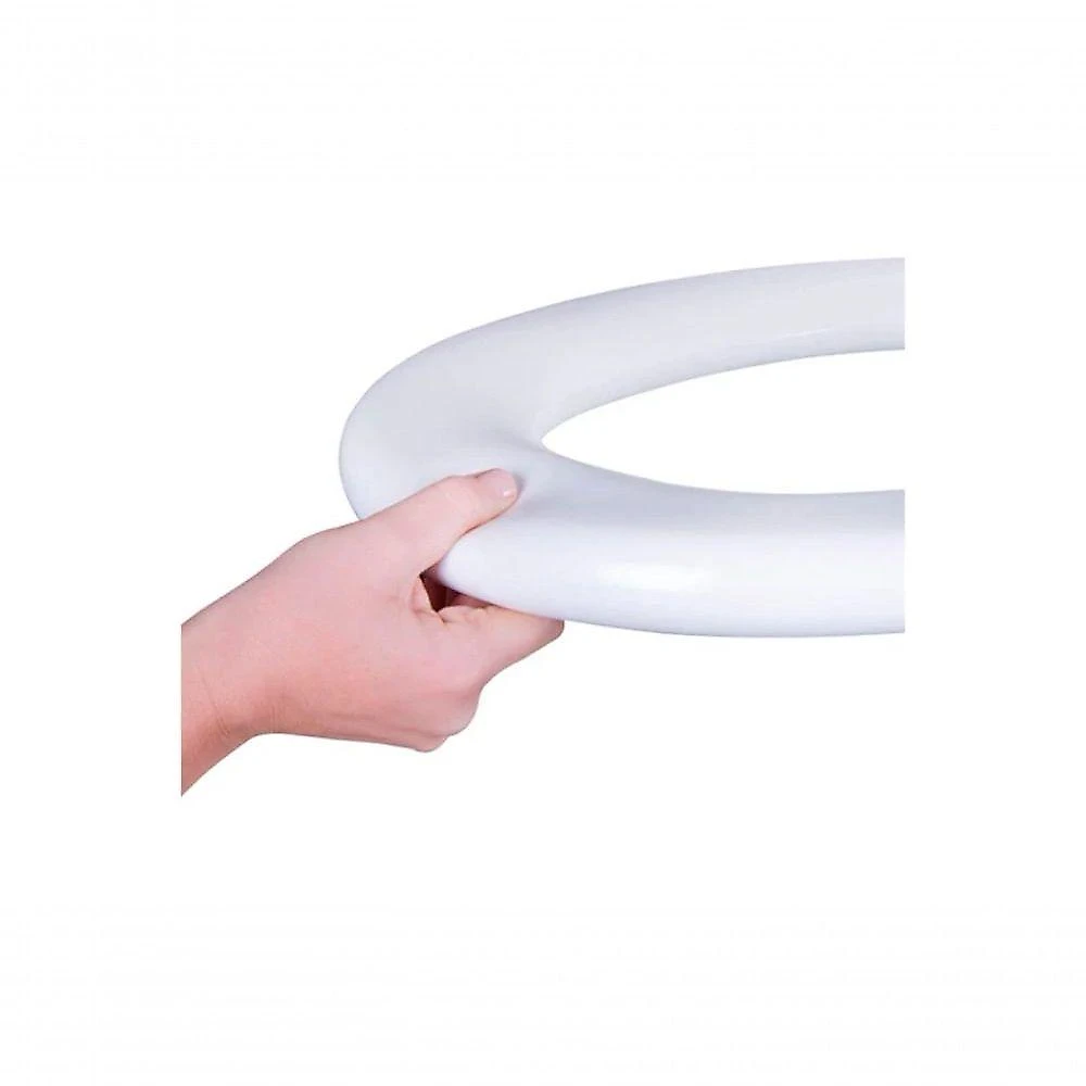 Assento Almofadado Oval Branco webcontinental-7891222039755