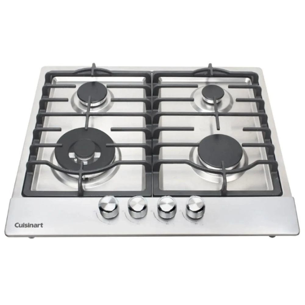 Cooktop A Gás Cuisinart Casual Cooking 4 Bocas 60cm Inox 4093180001 220V