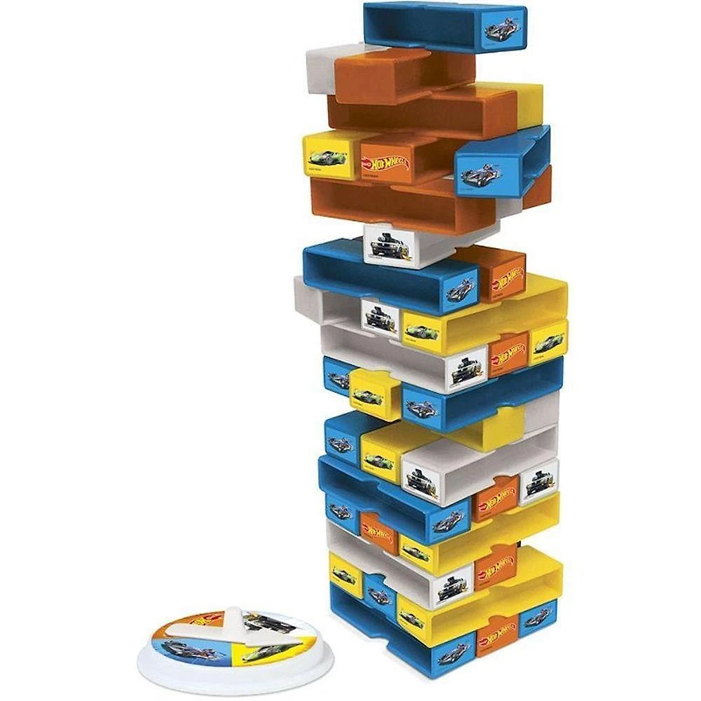 Jogo de Equilíbrio Hot Wheels Terremoto Torre de Blocos Elka