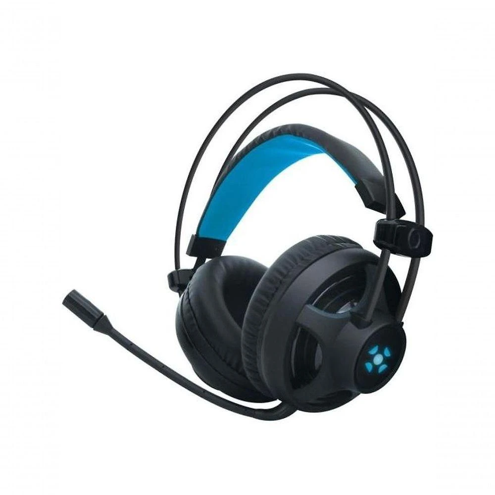Headset Gamer com Fio Pro H2 com Conexão P2 e USB com Cancelamento de Ruído e Controle Preto