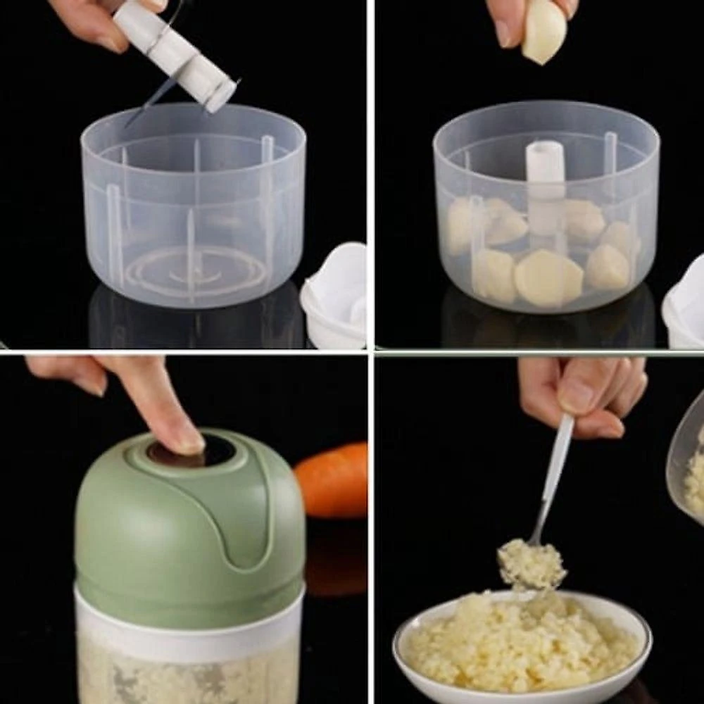 Mini Moedor e Processador de Alimentos sem Fio Recarregável Multiuso Outras Marcas