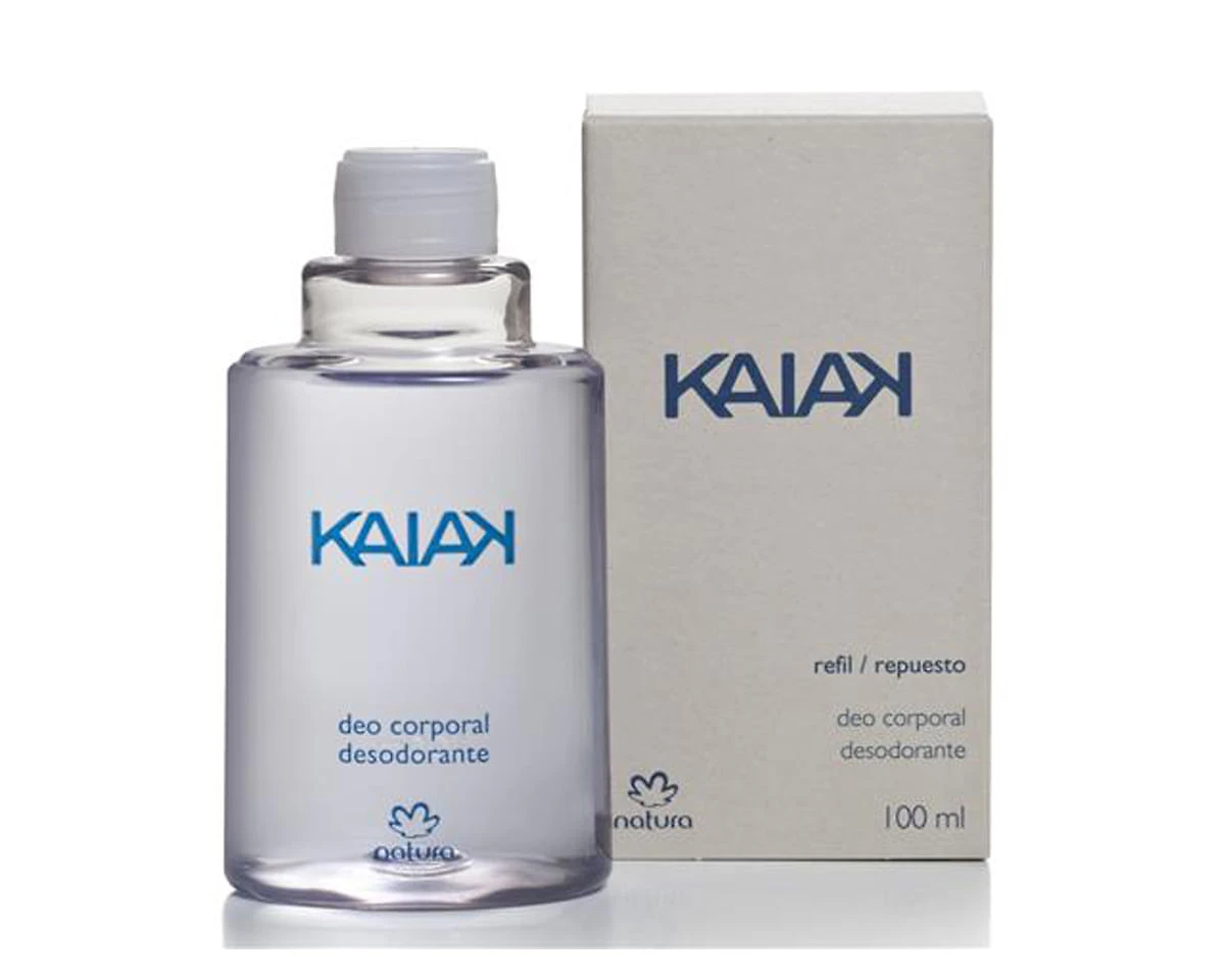 Miniatura Refil Perfume/Deo Corporal Natura Kaiak Masc 100 ml