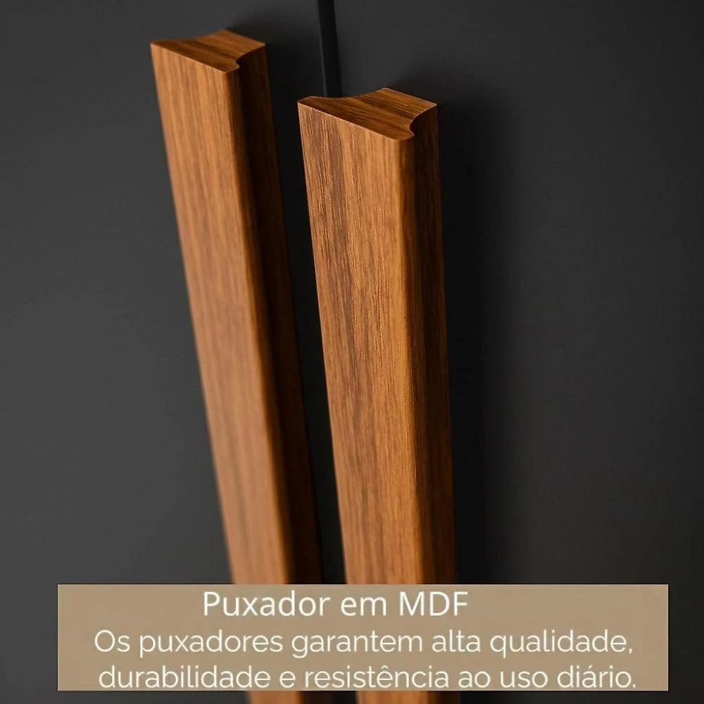 Guarda Roupa Casal 8 Portas 4 Gavetas Paris Espresso Móveis Preto