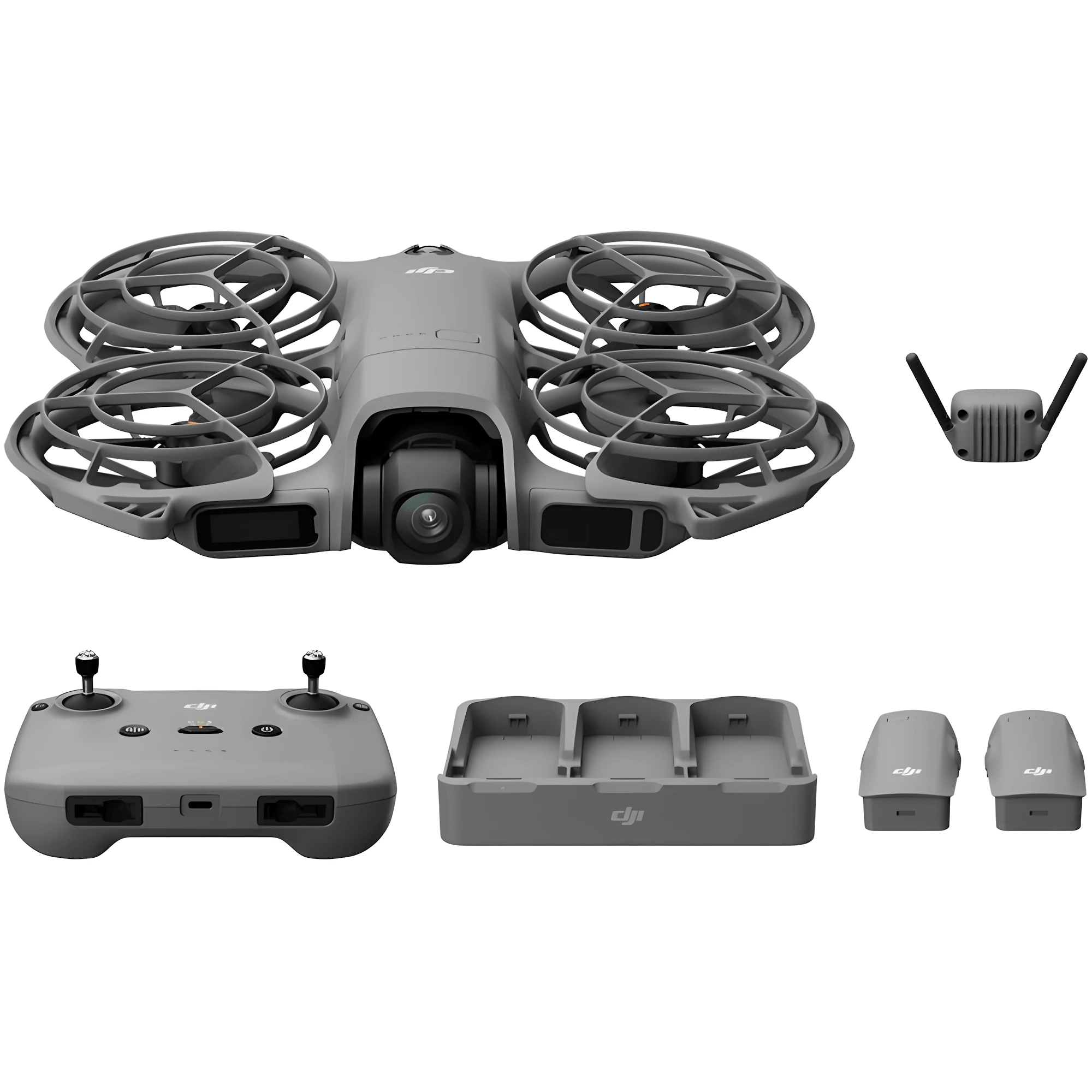 Drone DJI Neo 2 Fly More Combo 4K com Controle RC-N3