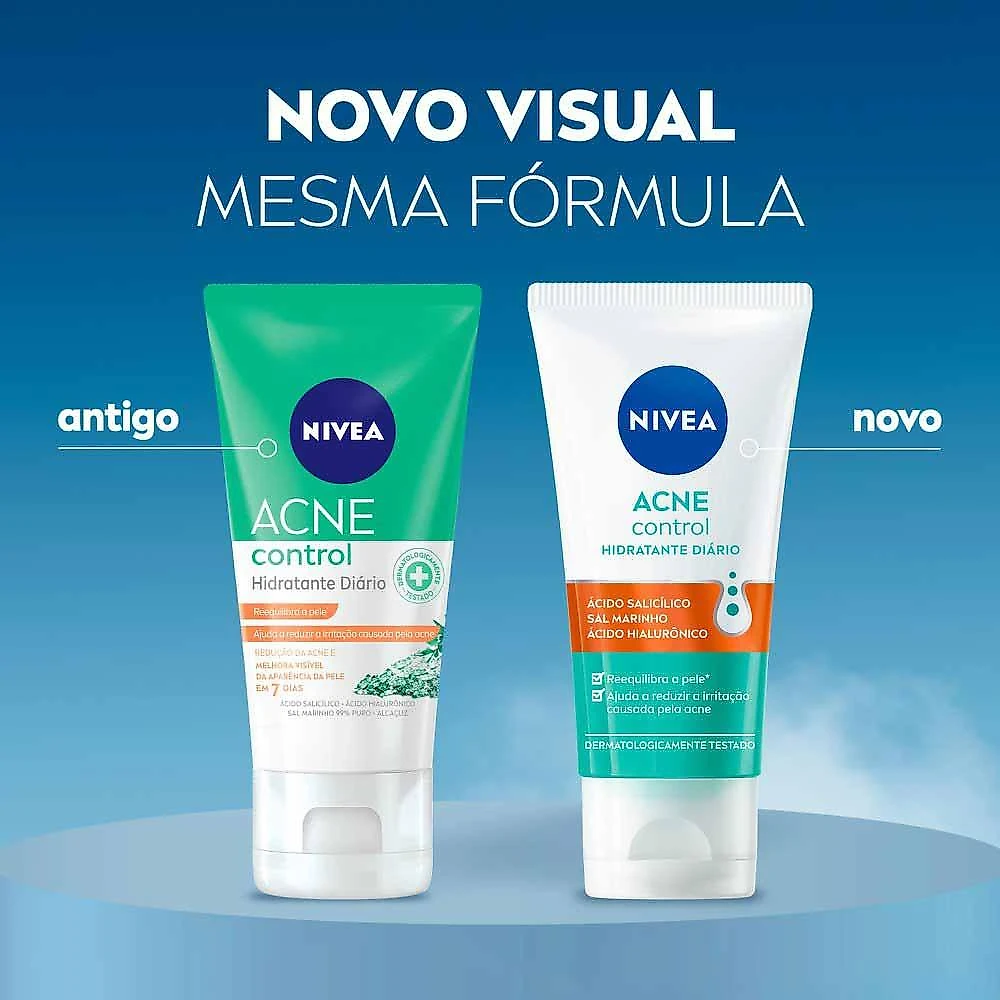 Nivea hidratante facial acne control 50ml