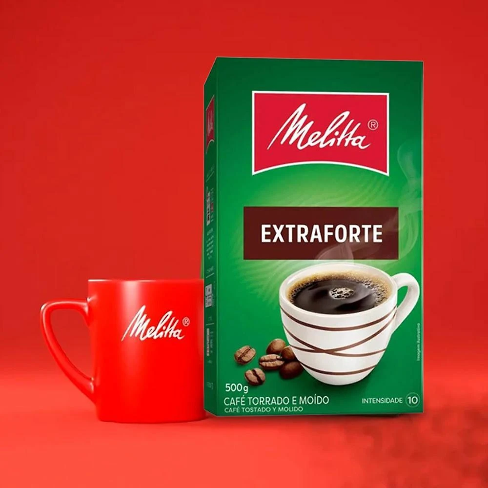 Miniatura Café Moído Melitta Extra Forte A Vácuo Kit 3 Pacotes De 500G