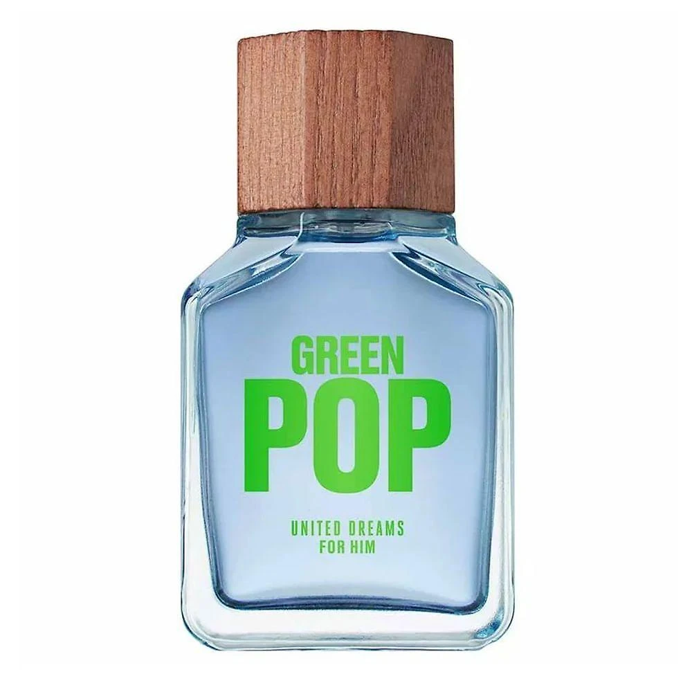 Benetton United Colors Green Pop Him Eau De Toilette - Perfume Masculino 100ml