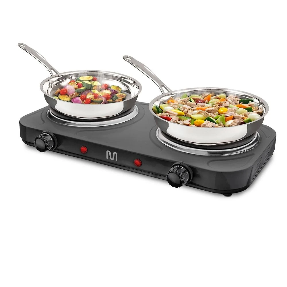 Fogão elétrico easy cook duo 127v 2 bocas multi - go138