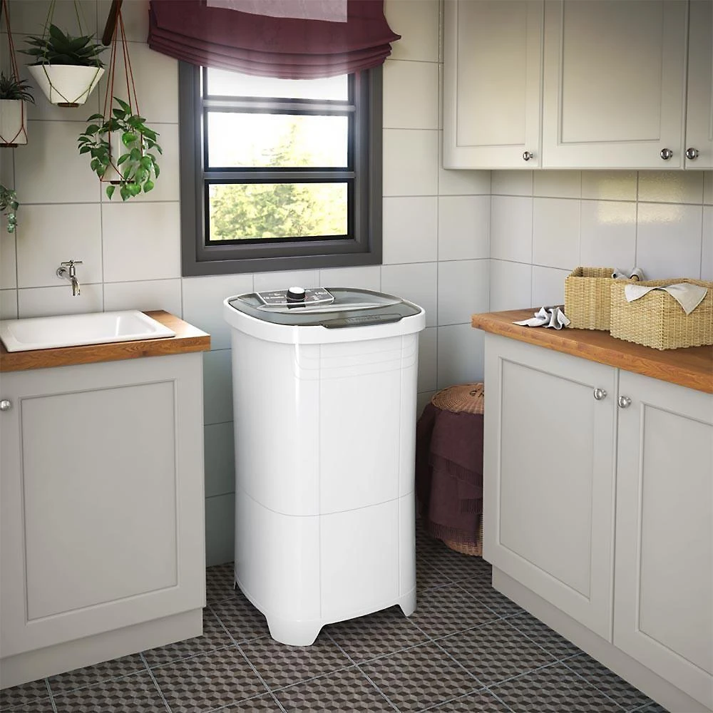 Tanquinho De Lavar Roupa Mueller 14 Kg Semiautomático MLT14B Branco 110V