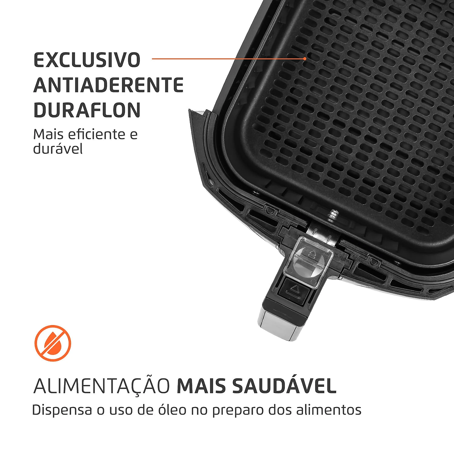 Fritadeira Sem Óleo Air Fryer 4 Litros AFN-40-DI Mondial AIR FRYER AFN-40-DI 127V/60Hz