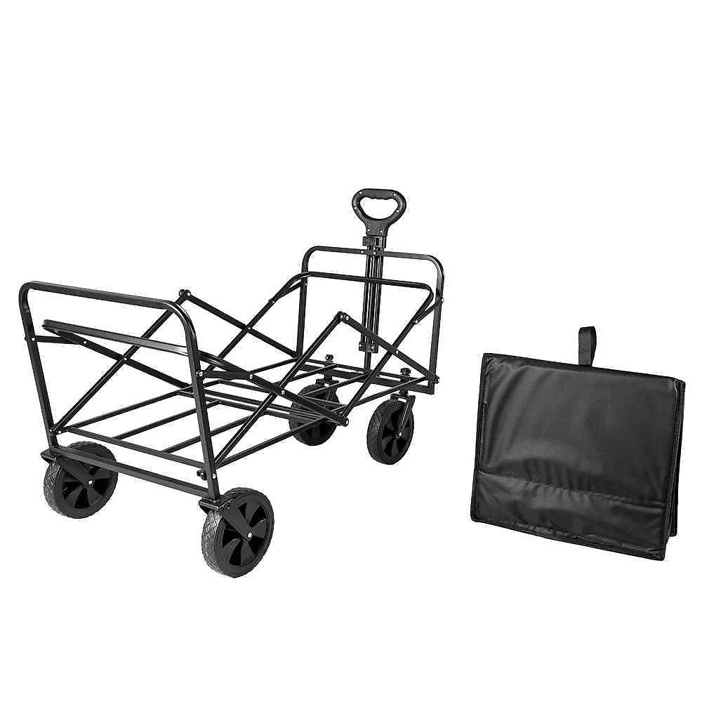 Carrinho para Carga CDV075 Dobrável com Estrutura Metálica Preto Nove54 53.5CM 75kgf