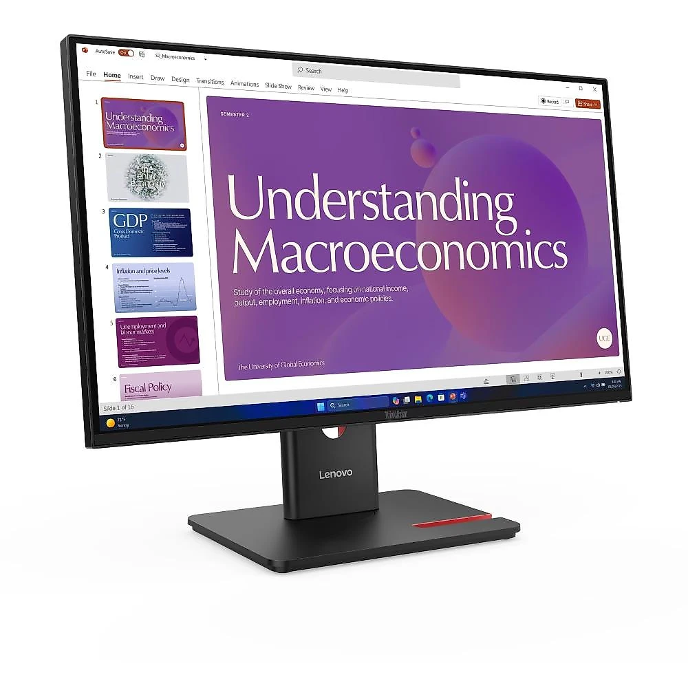 Monitor Lenovo ThinkVision T24D-40 23.8" - 64B9GAR1BR
