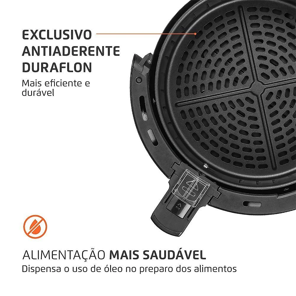 Fritadeira Sem óleo Air Fryer Pratic 3,6L Mondial AF-36-BI 110V/60HZ