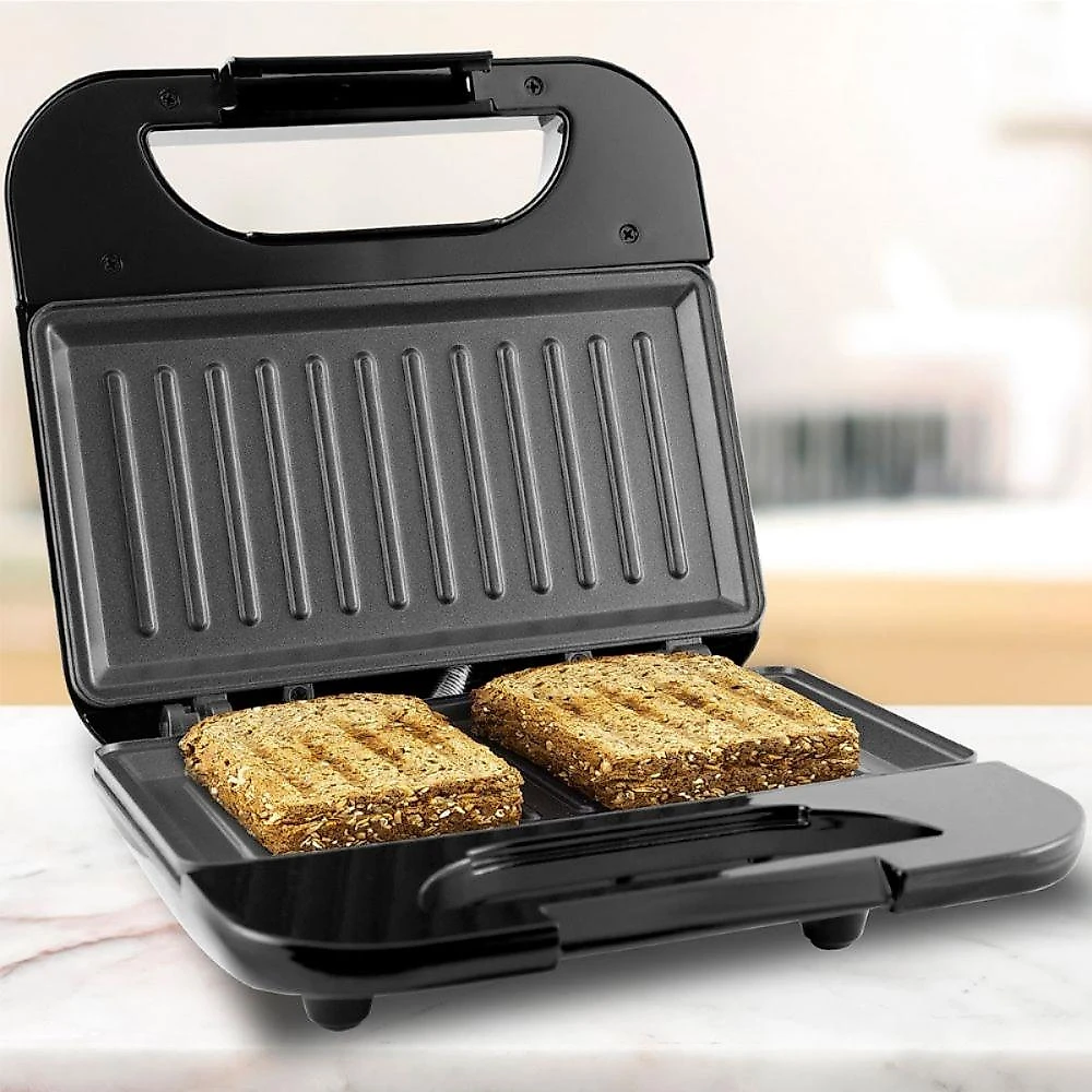 Sanduicheira toast bgr01p britânia preta com revestimento antiaderente 127v