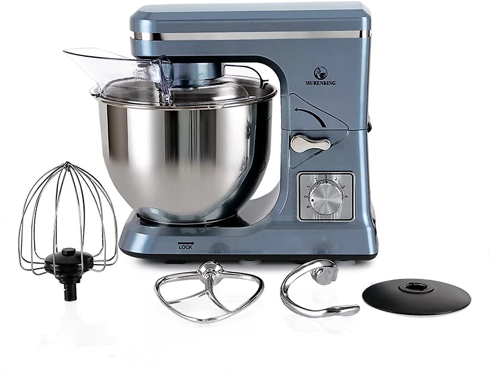 MURENKING Batedeira MK36 500W 45 Litros 6 Velocidades Com Acessórios Azul Metálico 110V