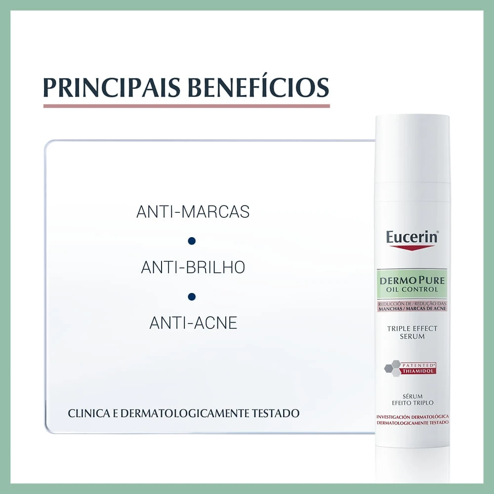 Miniatura Eucerin Dermo Pure Oil Control Sérum Efeito Triplo 40ml