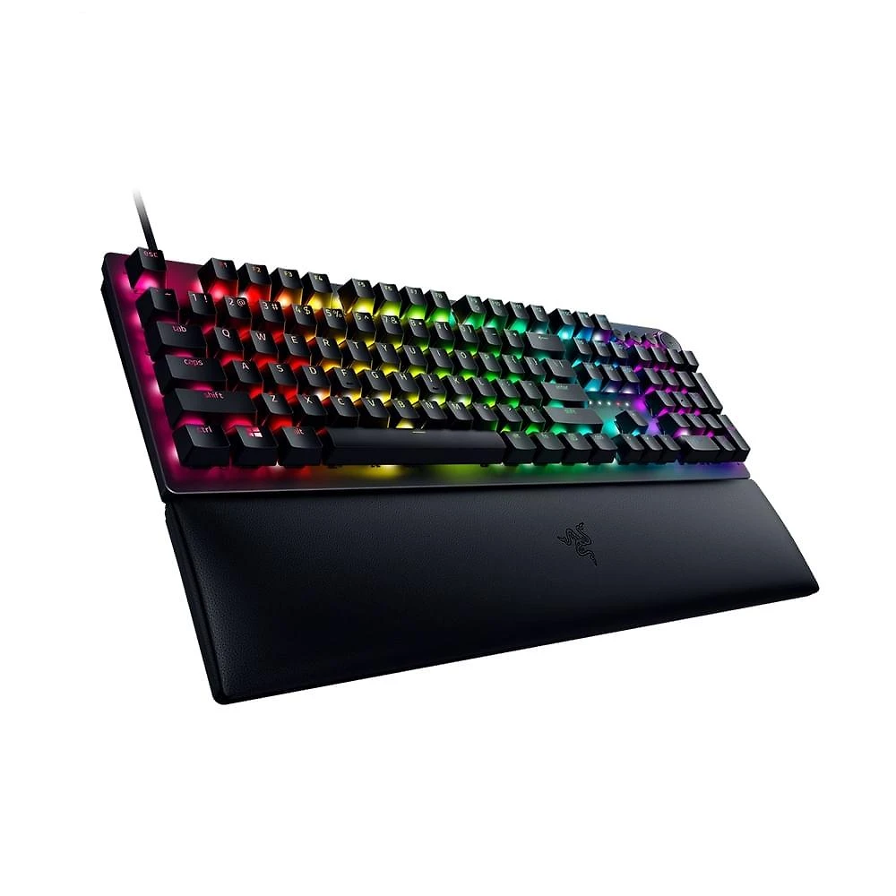 Teclado huntsman v2 optical (linear red switch) preto razer - rz0303930200
