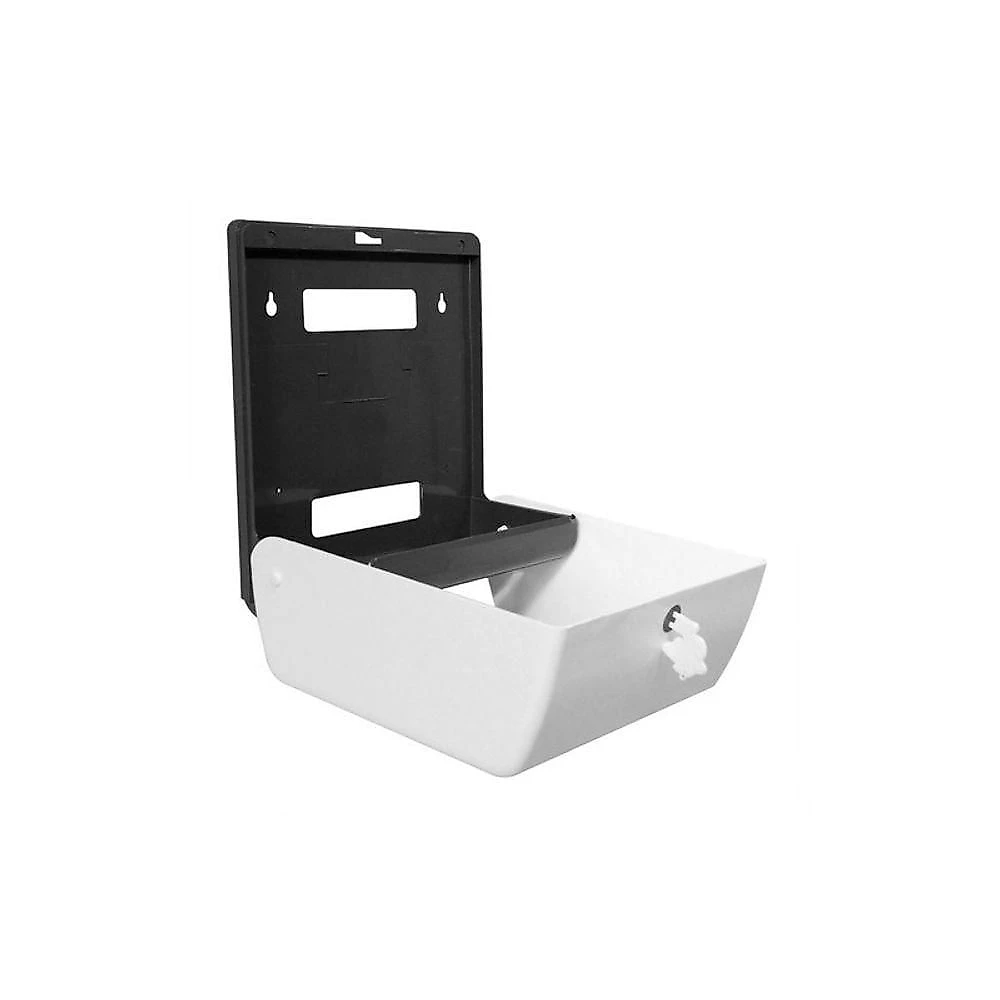 Toalheiro Junior N15 para Banheiro em ABS para Folhas 2 Ou 3 Dobras Higipack