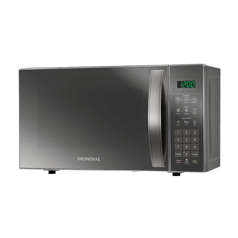 Micro-ondas Mondial Mo-01-21-e 21l Espelhado Prata 110 V