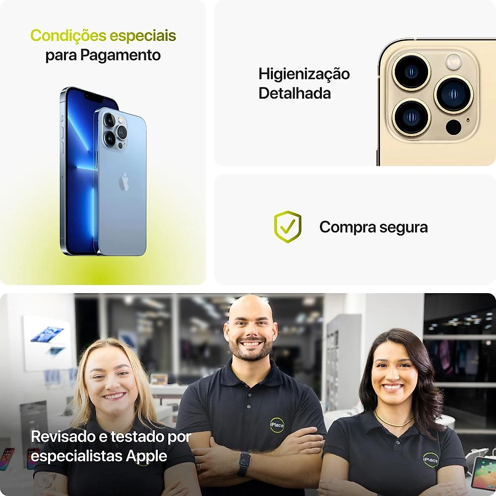 Seminovo iPhone 13 Pro Max 256GB - Grafite - Condição Excelente