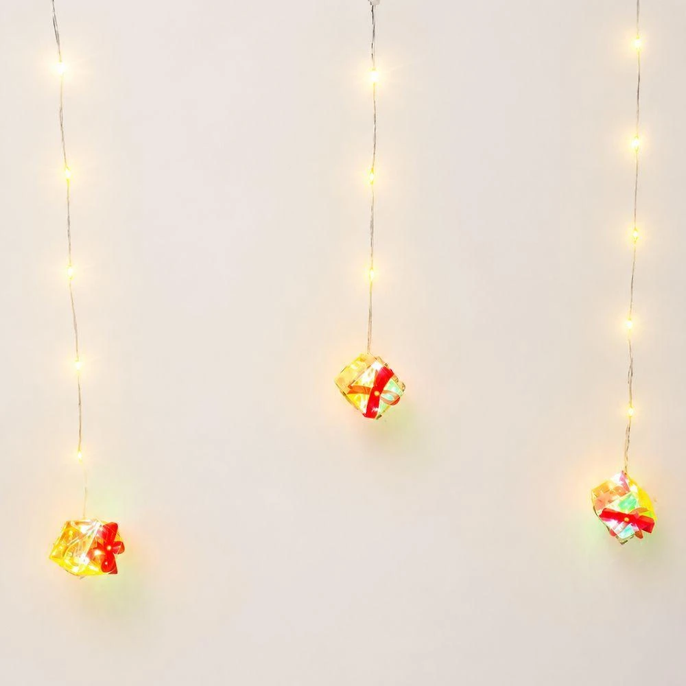 Cascata com Fio de Fada 31315 Iluminação Decorativa Presentes nas Pontas 90 Leds Bivolt