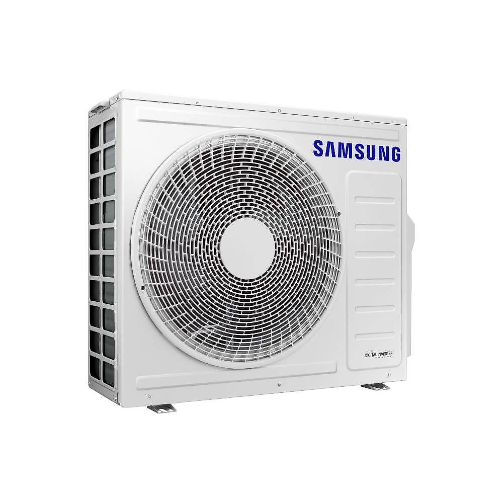 Ar condicionado bi split samsung wind free 18000 btus (hw 09k + k7 1v 18k) quente e frio inverter 220v r410a (aj050axj2kh-az)