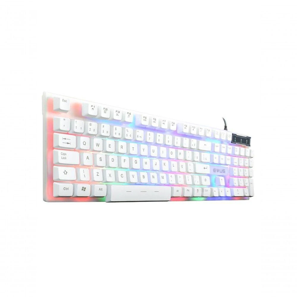 Teclado Gamer Evus Tc-10w Candy