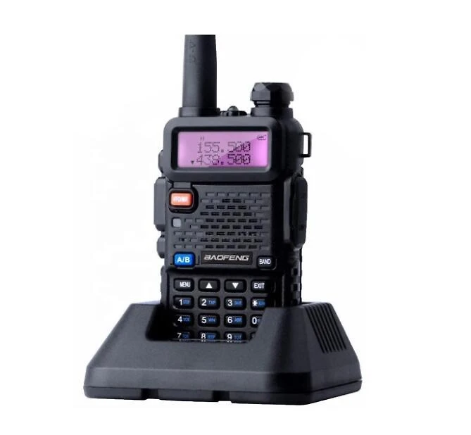 Miniatura Radio Comunicador Ht Walk Talk Baofeng Dual Band Uv-5R
