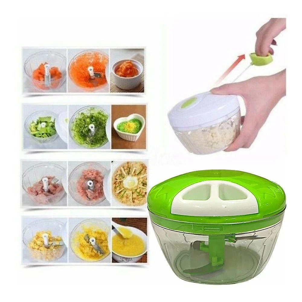 Processador Manual de Alimentos Triturador 500ml para Temperos e Legumes Advance
