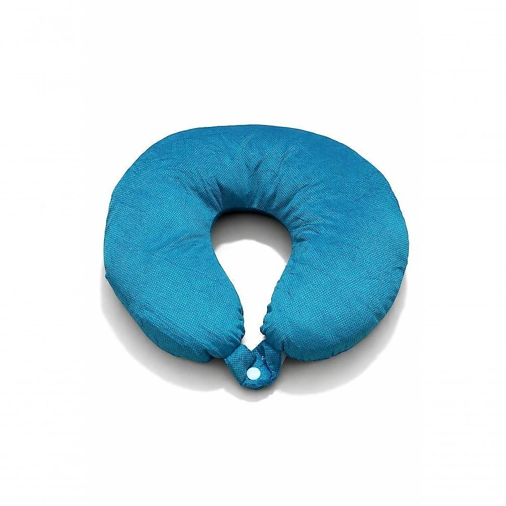 Almofada de Pescoço Viagem Ergonômica Formato U Macia Bege