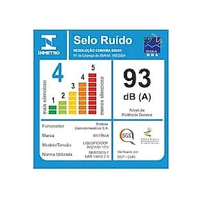 Liquidificador Britânia BLQ1100 1100W Preto 110V