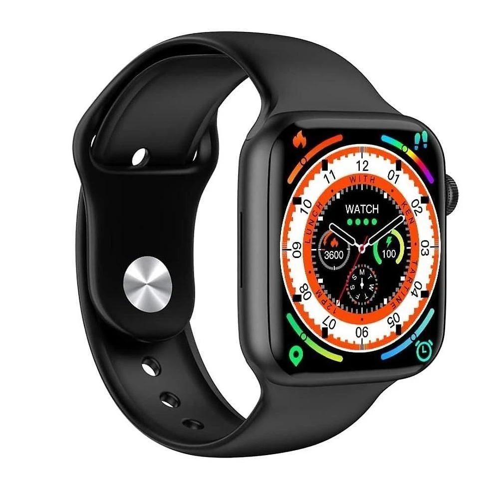 Relógio Inteligente Gs8 Watch 8 com Tela TFT 1.95 Monitoramento de Temperatura Corporal e Frequência