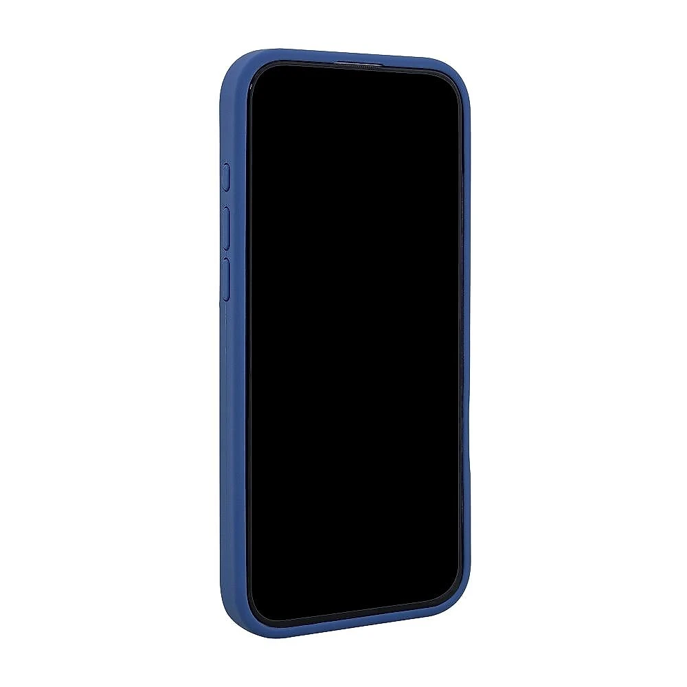 Capa iPhone 16 Pro Originais iPlace, Silicone Essential, Azul 