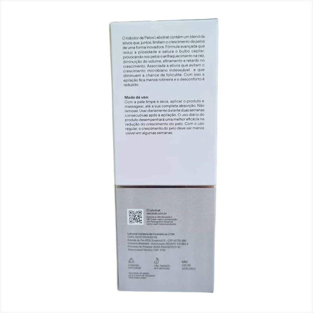 Kit Labotrat Inibidor De Pelos Dermo Skin 140ml 2 Unidades
