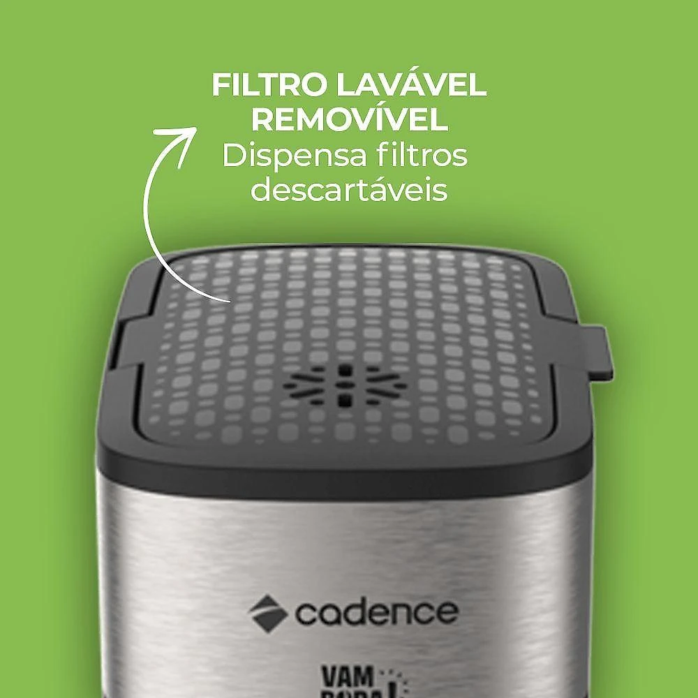 Cafeteira Elétrica Cadence Vambora Com Copo Térmico 110V