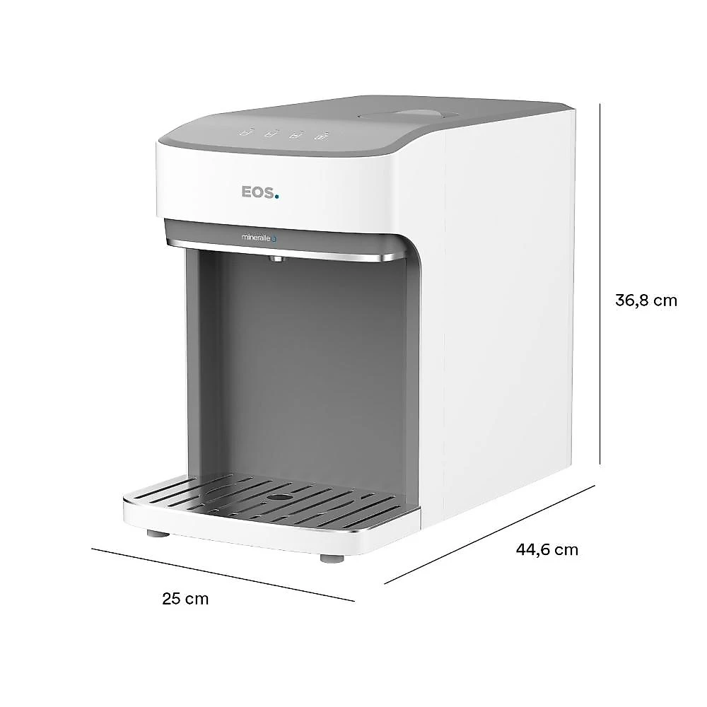 Bebedouro e Purificador de Água EOS Mineralle com compressor Branco EPC08B 220V