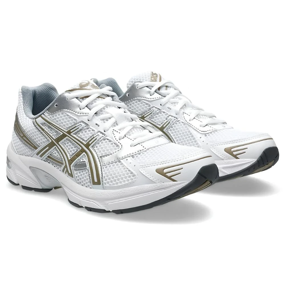 Miniatura Tênis Asics Gel-1130 Unissex BRANCO/DOURADO - 35