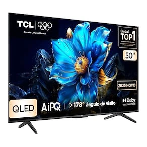 Miniatura Smart TV TCL 50" 4K QLED UHD 50P7K Google TV 60Hz Processador AiPQ Preta