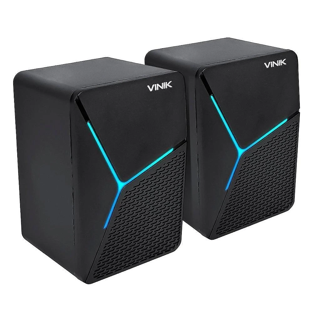 Caixa De Som Gamer Vinik Star 6w 2.0 Led Rainbow - Vspkg6wst