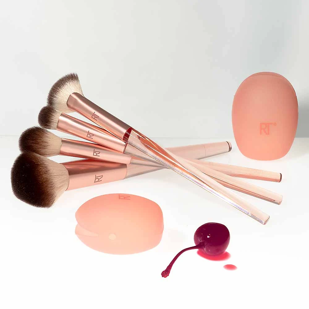 Kit de Pincéis Real Techniques Cherry On Top A Brighter Hue Base Set Kit