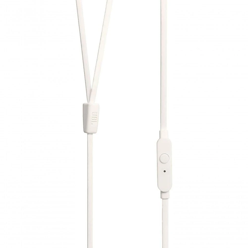 Fone de Ouvido In-ear JBL TUNE 110 com Microfone Tecnologia JBL Pure Bass P2 3,5 mm Branco